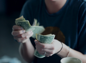 counting money