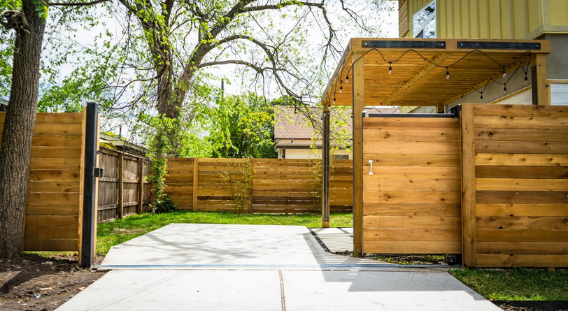 wood fence